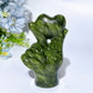 3.1" Crystal Finger Heart Carving Crystal Healing Bulk Wholesale