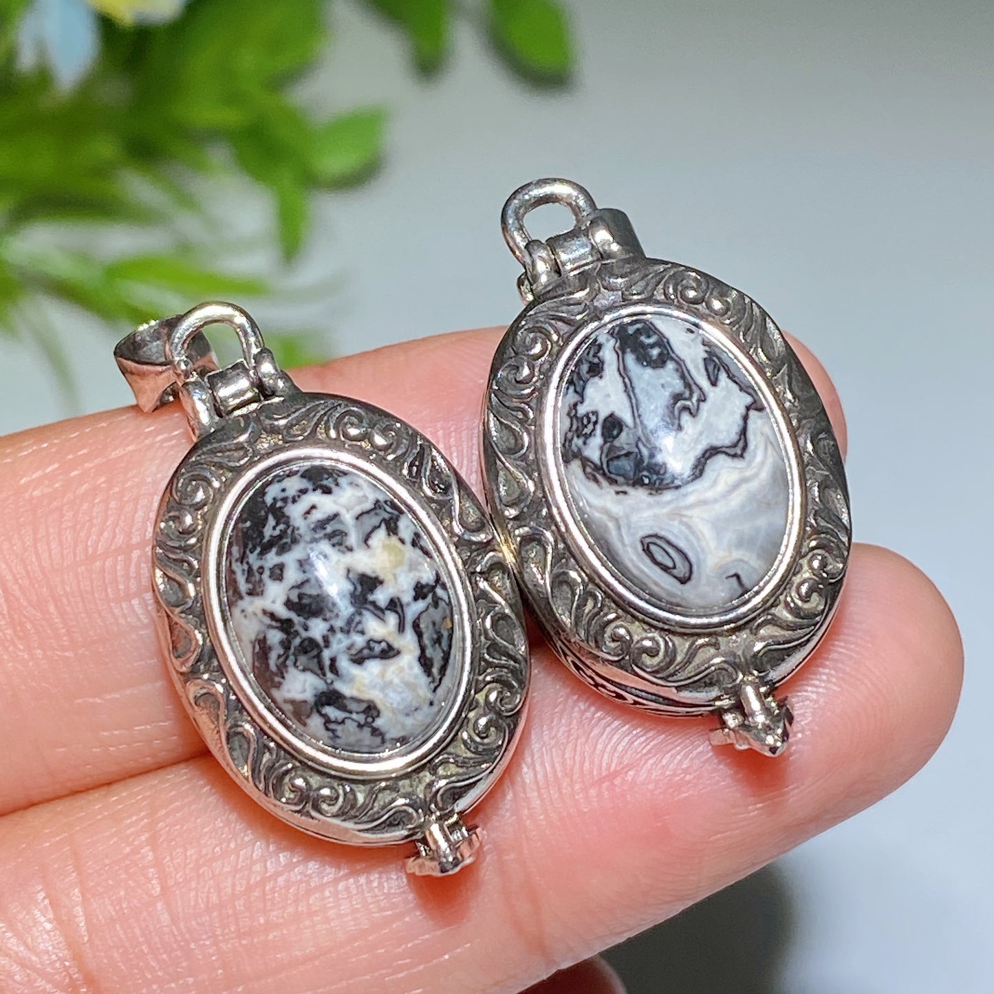White Cooper Crystal Poison Pendant Crystal Healing Bulk Wholesale
