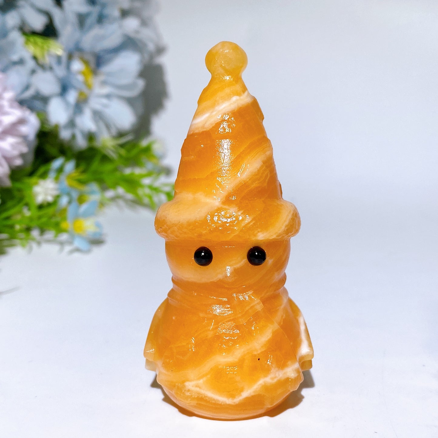 3.1" Crystal Snowman Carving Crystal Healing Bulk Wholesale