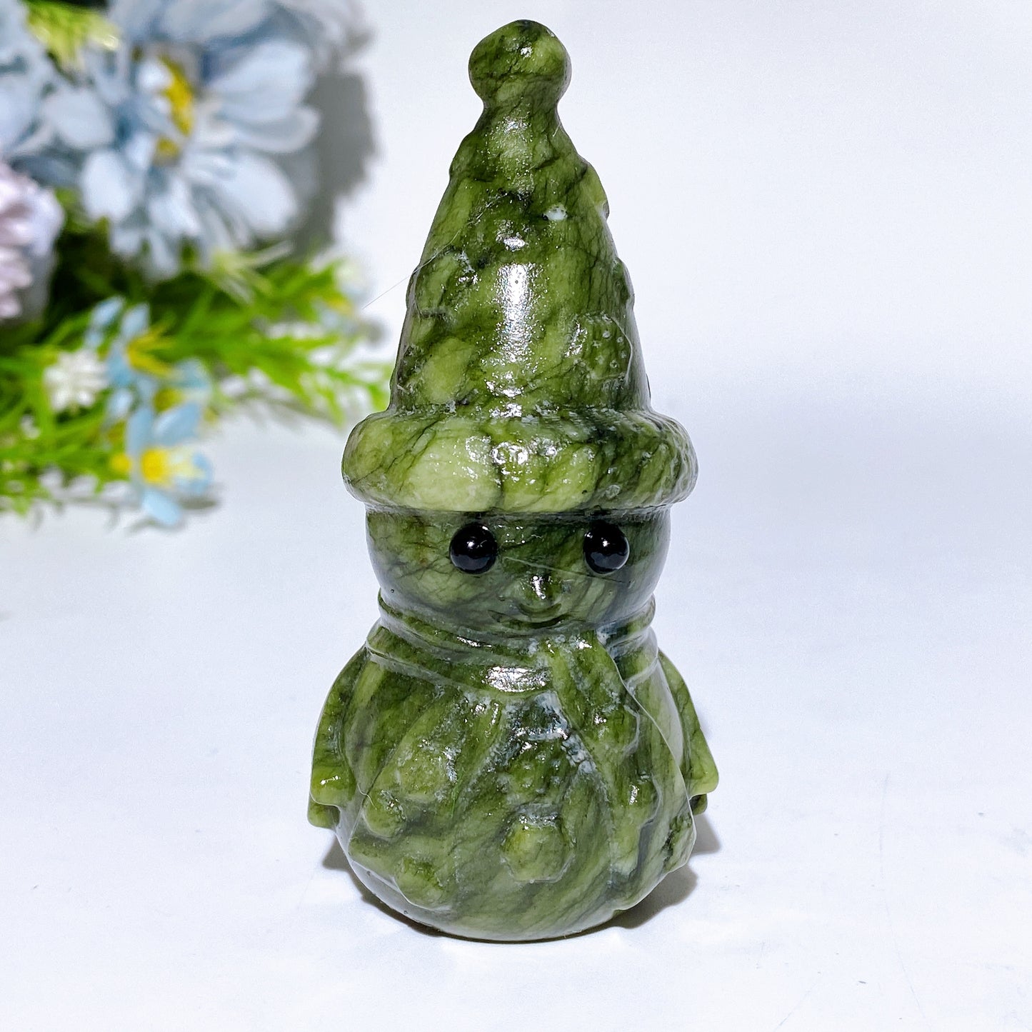 3.1" Crystal Snowman Carving Crystal Healing Bulk Wholesale