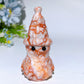 3.1" Crystal Snowman Carving Crystal Healing Bulk Wholesale
