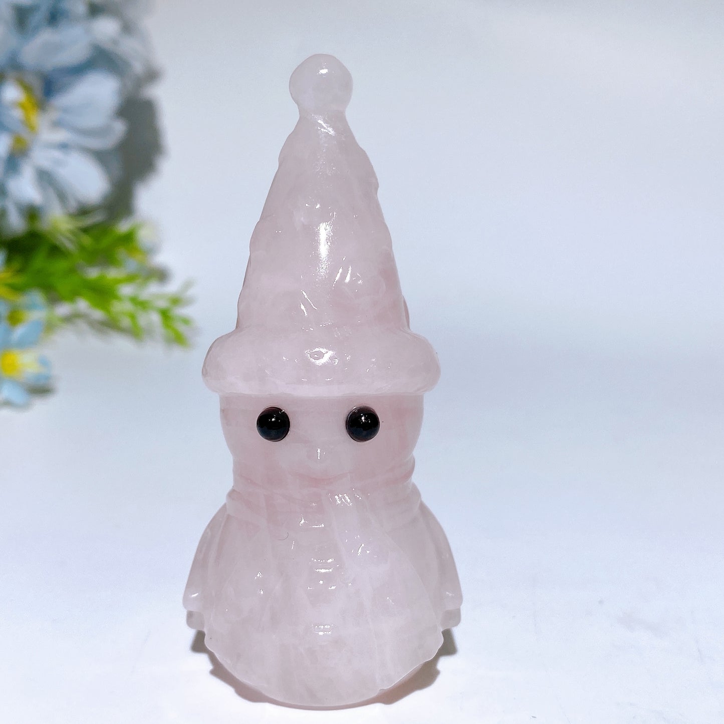 3.1" Crystal Snowman Carving Crystal Healing Bulk Wholesale