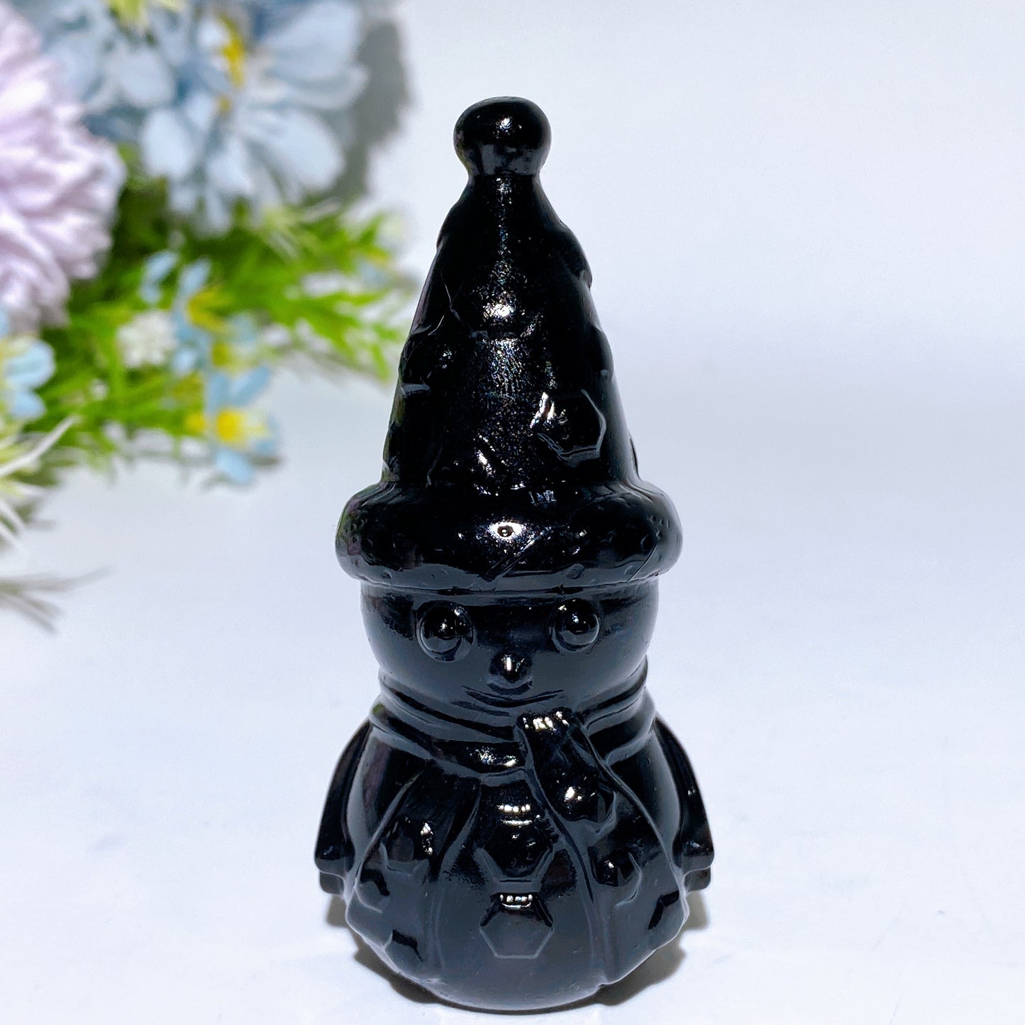 3.1" Crystal Snowman Carving Crystal Healing Bulk Wholesale