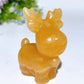 2.1" Crystal Reindeer Carving Crystal Healing Bulk Wholesale
