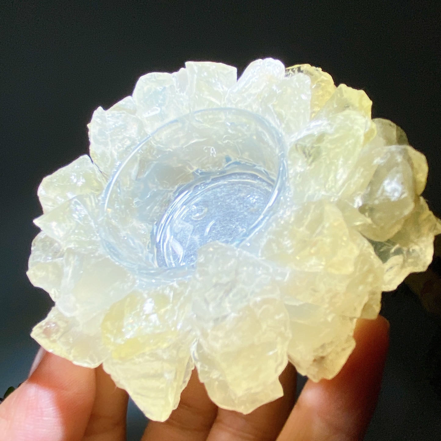 3.6" Crystal Candle Holder Crystal Healing Bulk Wholesale