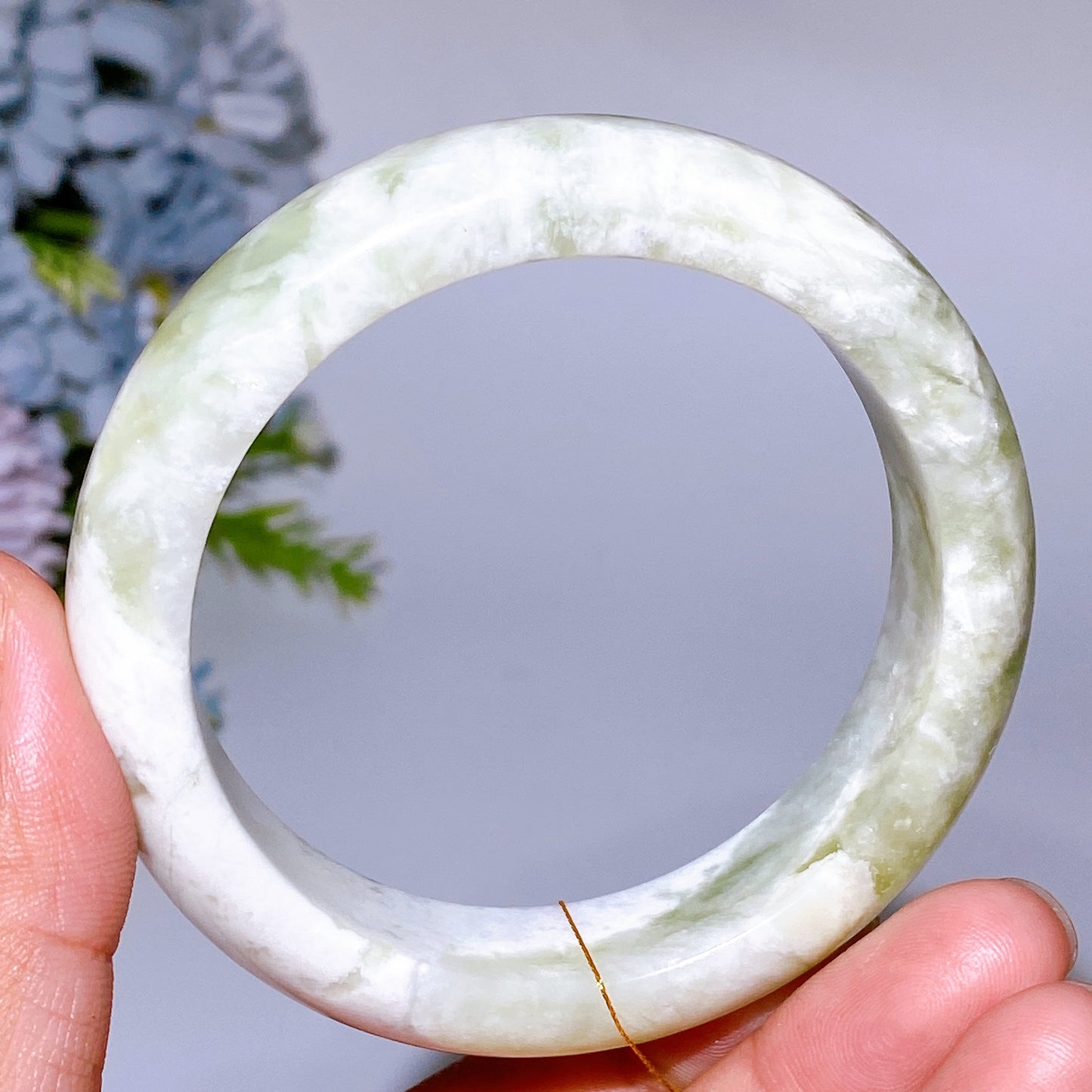 2.28"-2.38" Serpentine Jade Bangle Crystal Healing Bulk Wholesale