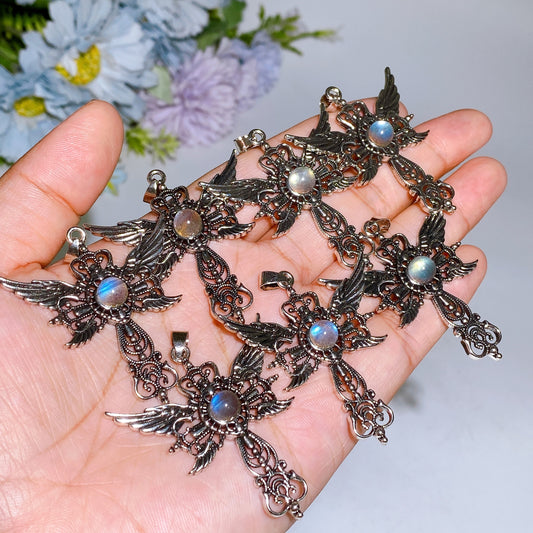 1.9" Labradorite Pendant Crystal Healing Bulk Wholesale