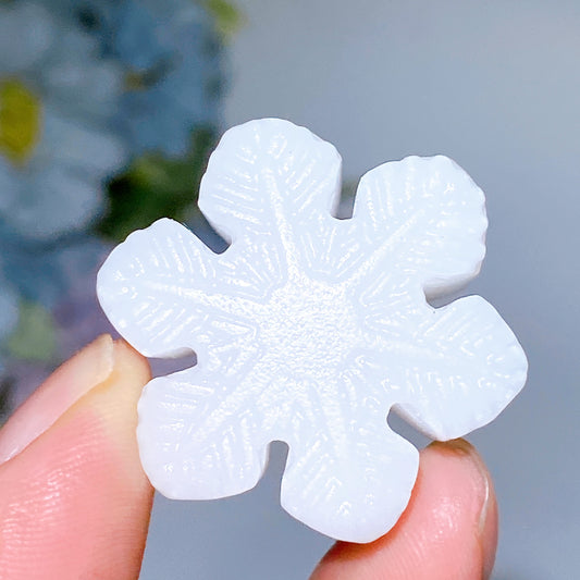 1.2" White Jade Carving Crystal Healing Bulk Wholesale