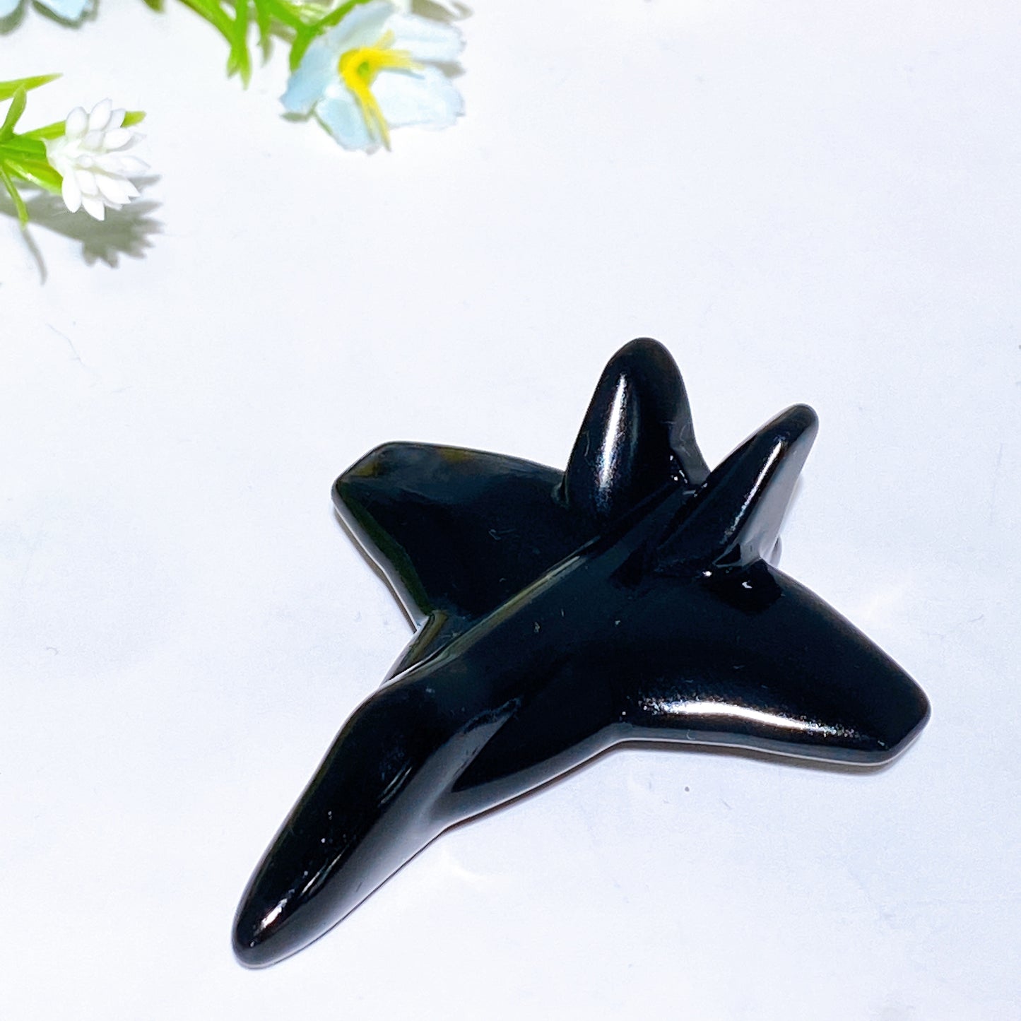 2.7" Crystal Plane Carving Crystal Healing Bulk Wholesale
