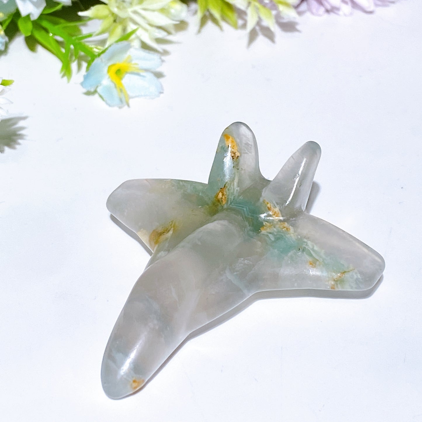 2.7" Crystal Plane Carving Crystal Healing Bulk Wholesale