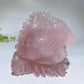 Unique Rose Quartz Carving Crystal Healing Bulk Wholesale