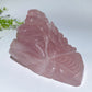 Unique Rose Quartz Carving Crystal Healing Bulk Wholesale