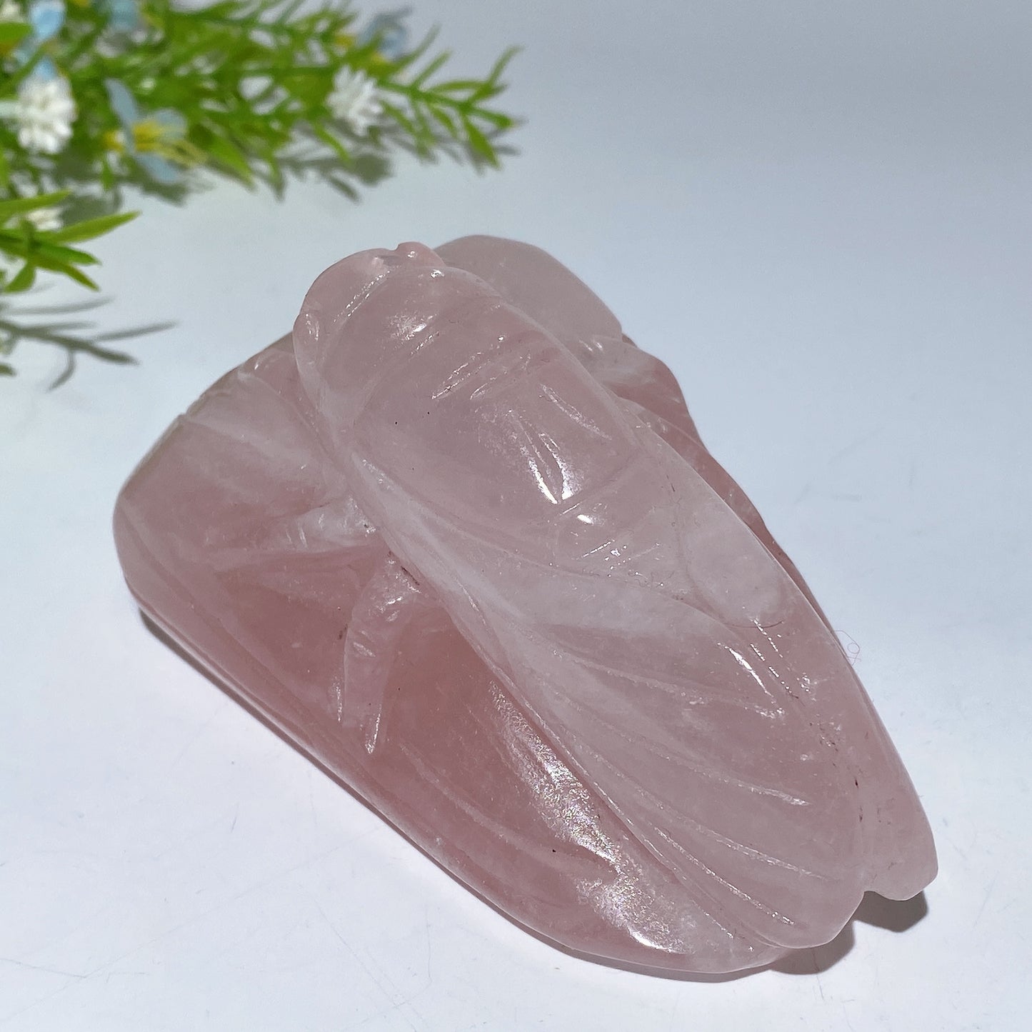 Unique Rose Quartz Carving Crystal Healing Bulk Wholesale