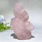 Unique Rose Quartz Carving Crystal Healing Bulk Wholesale