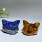 1.3" Crystal Cat Head Carving Crystal Healing Bulk Wholesale