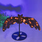 Black Obsidian Yooperlite Flying Bat Carving with Stand Crystal Healing Bulk Wholeale