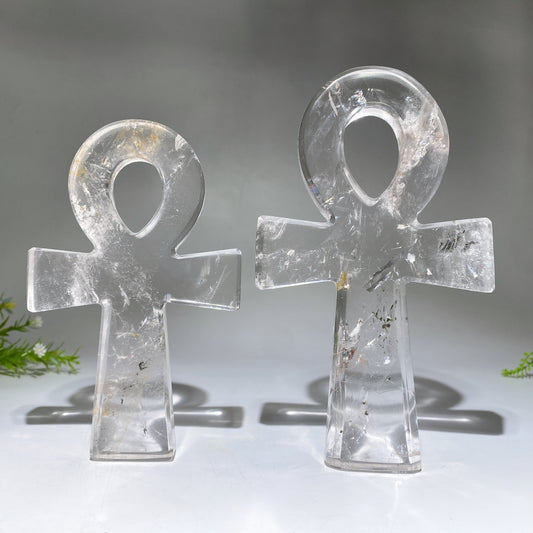 13-18cm Clear Quartz Anka Carving Crystal Healing Bulk Wholesale