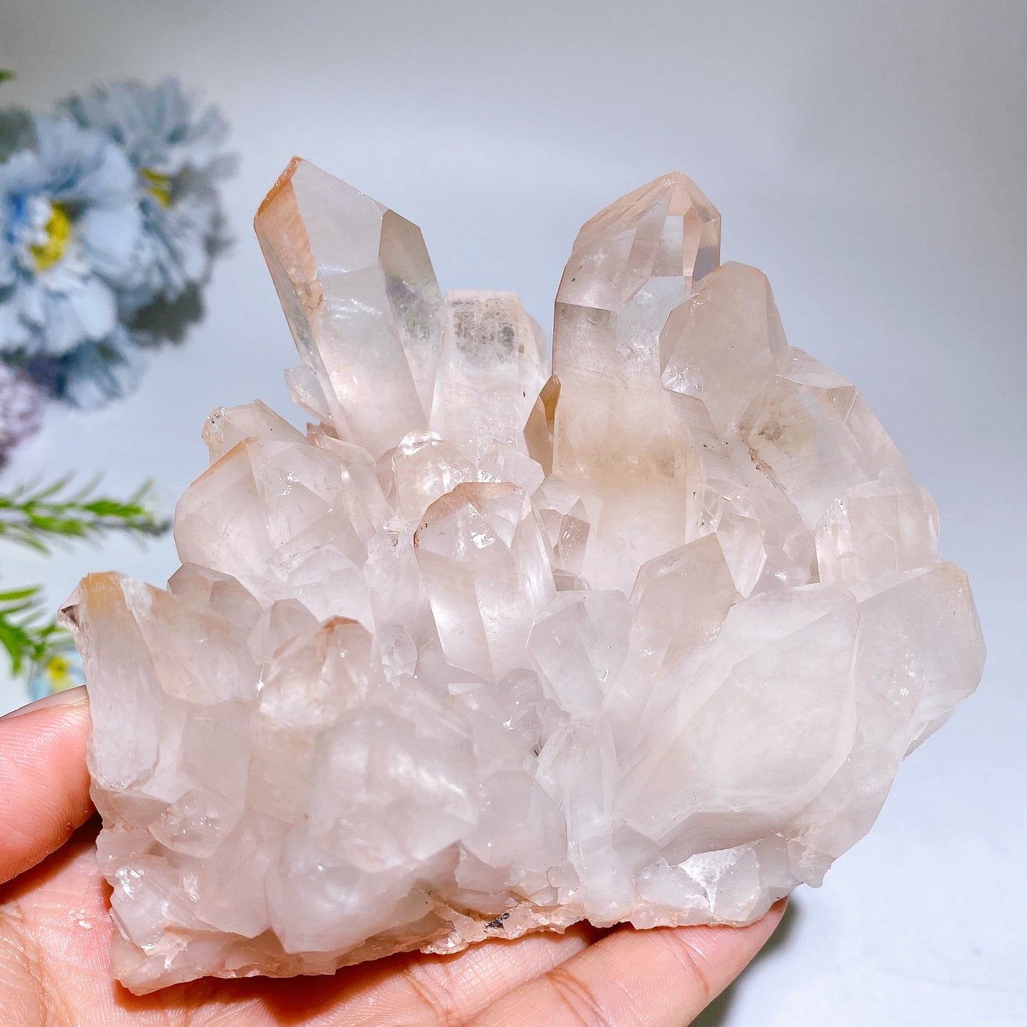 13cm Clear Quartz Cluster Specimen Crystal Healing Bulk Wholesale