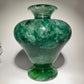 7.5" Green Fluorite with Rainbow Vase Carvings Bulk Wholesale