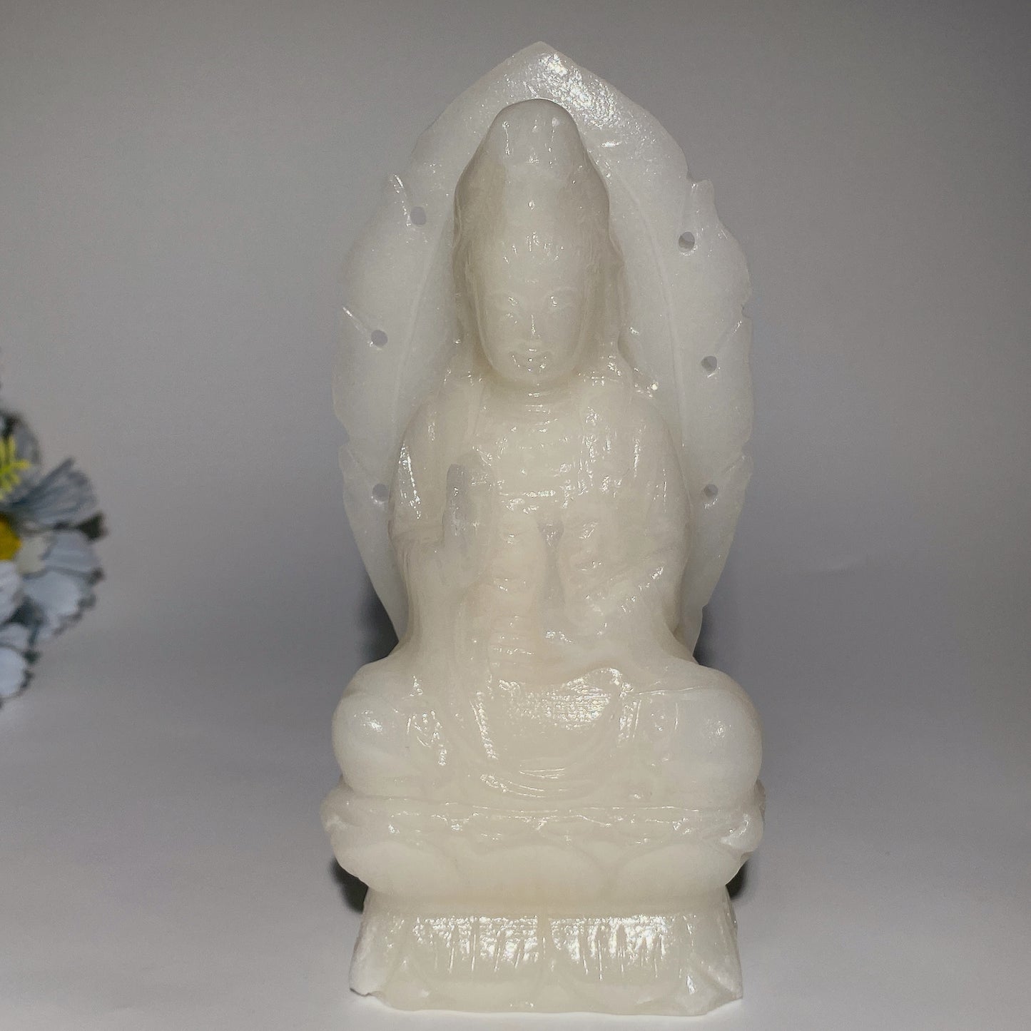 15-35cm Jade Guanyin Carvings Bulk Wholesale