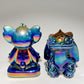 3.2"-3.5" Aura Dark Rainbow Crystal Toothless Stitch Carvings Bulk Wholesale