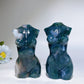 4.6" Moss Agate Model Carving Crystal Healing Bulk Wholesale