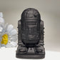 2.5" Black Obsidian R2D2 Carvings Bulk Wholesale