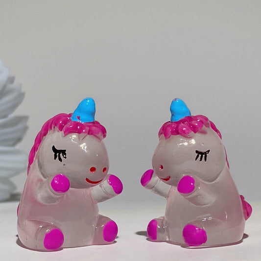 1.2“ Mini Luminous Unicorn Carvings Bulk Wholesale