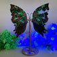 6.2" Crystal Wings with Stands Free Form Bulk WHolesale