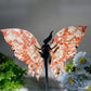 6.2" Crystal Wings with Stands Free Form Crystal Healing Bulk Wholesale