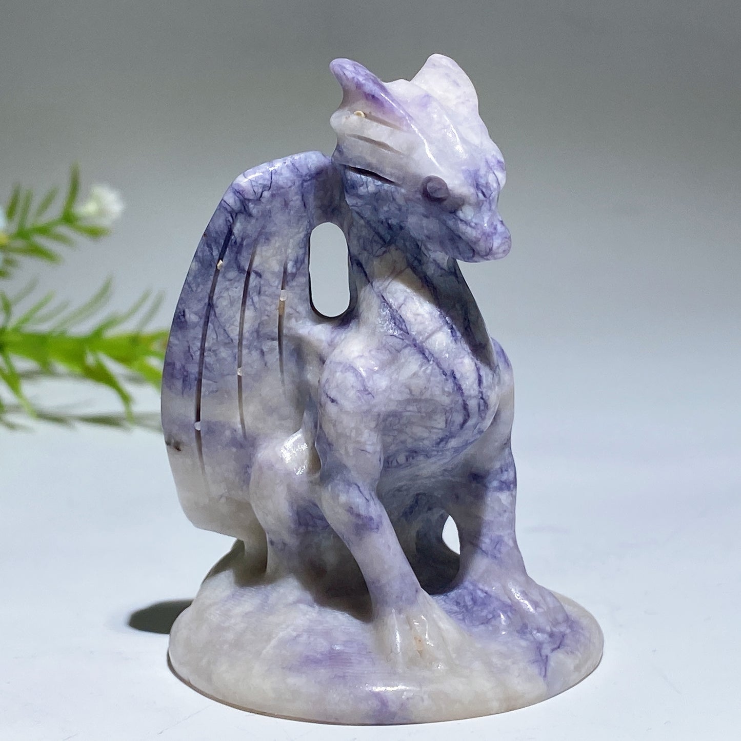 2.6" Crystal Dragon Carving Crystal Healing Bulk Wholesale