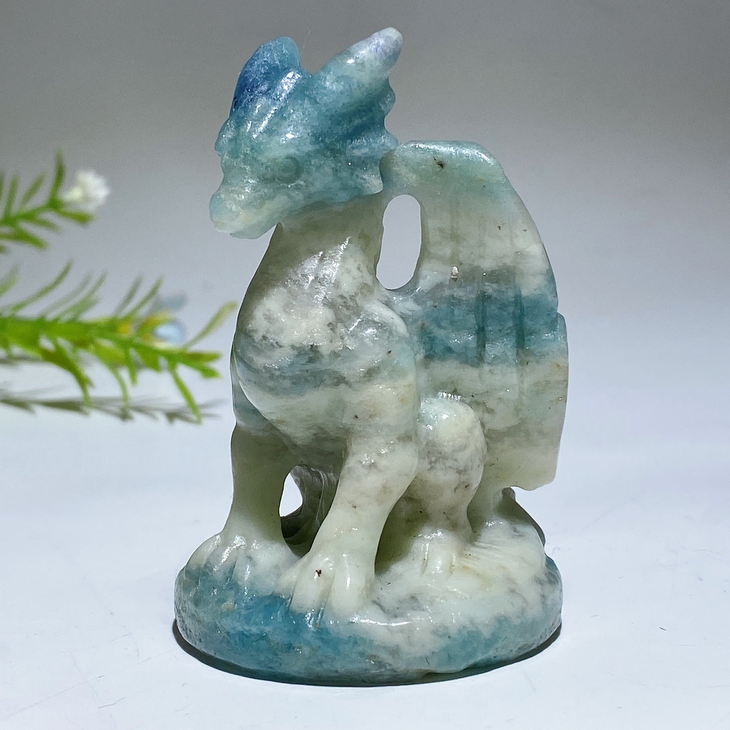 2.6" Crystal Dragon Carving Crystal Healing Bulk Wholesale