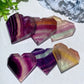 2.0"-3.5" Fluorite Heart Carvings Bulk Wholesale