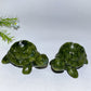 4.0" Serpentine Turtle Bowl Carving Crystal Healing Bulk Wholesale