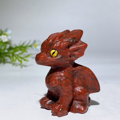 2.3" Crystal Dragon Carving Crystal Healing Bulk Wholesale