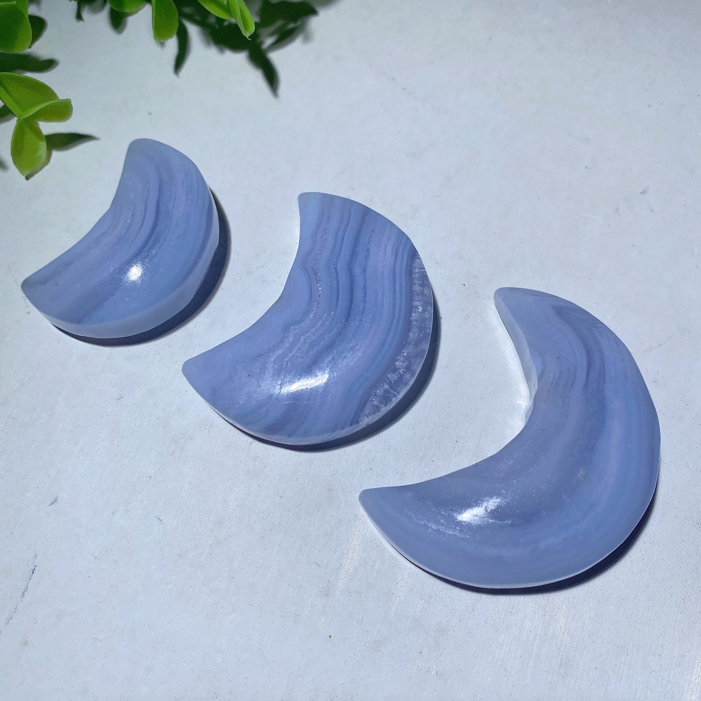 100g Blue Lace Agate Carvings Crystal Healing Bulk Wholesale