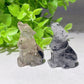 1.2"-1.7" Black Tourmaline Mini Carvings Bulk Wholesale