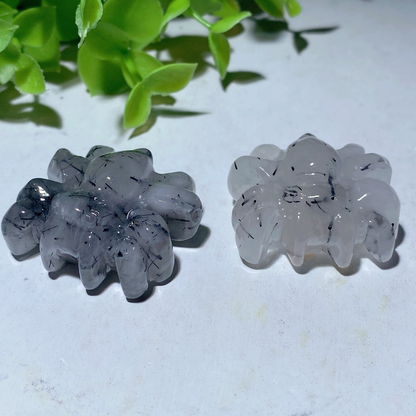 1.2"-1.7" Black Tourmaline Mini Carvings Crystal Healing Bulk Wholesale