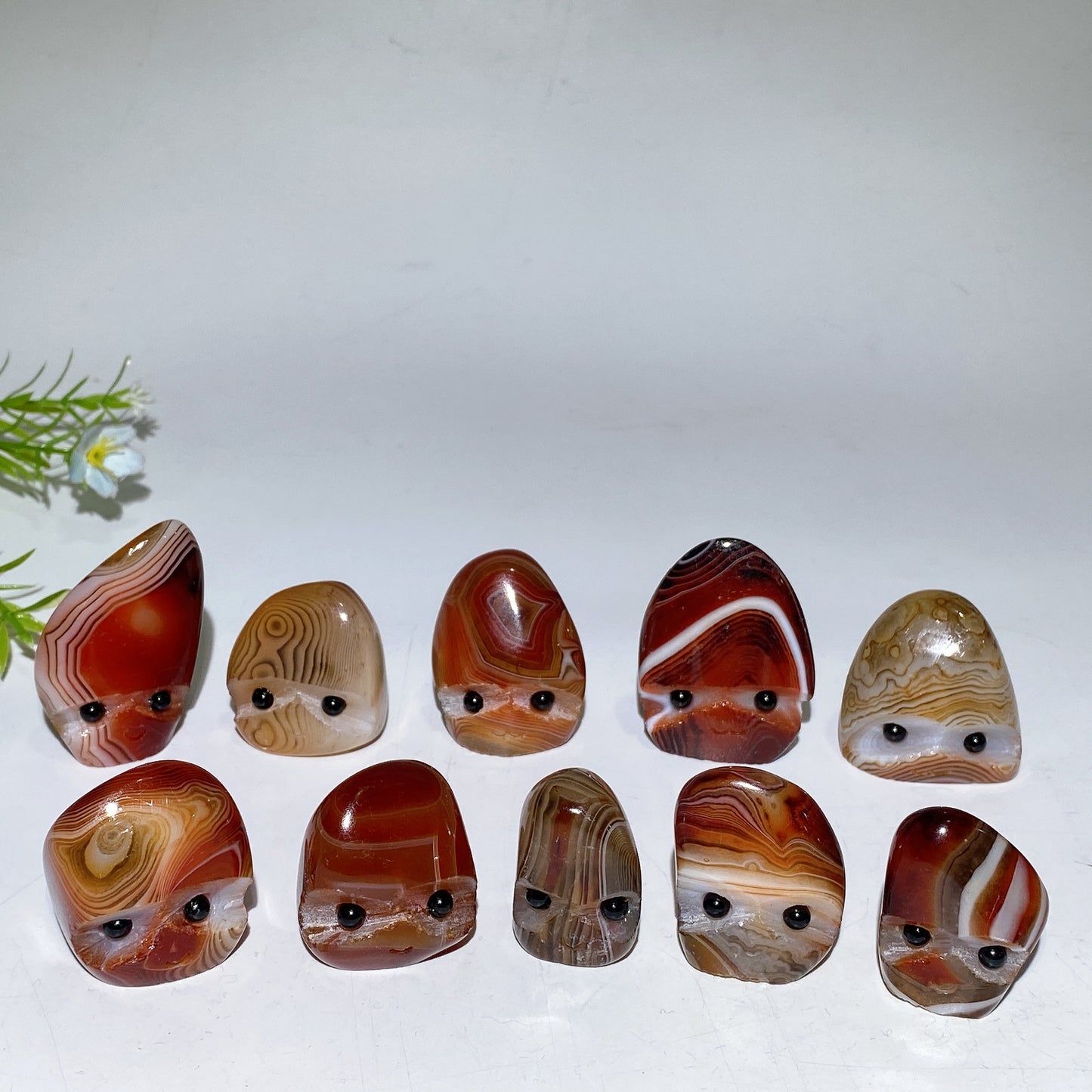 1.4"-2.0" Sardonyx Groot Head Crystal Healing Bulk Wholesale
