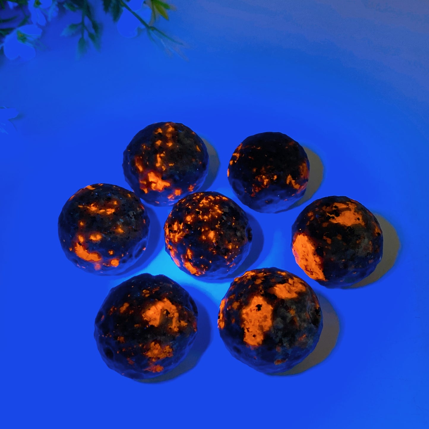 1.3" Yooperlite Planet Sphere Crystal Healing Bulk Wholesale