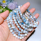6mm Aquamarine Bracelet Crystal Healing Bulk Wholesale
