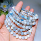 6mm Aquamarine Bracelet Crystal Healing Bulk Wholesale