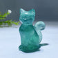 2.4" Crystal Cat Carving Crystal Healing Bulk Wholesale