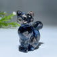 2.4" Crystal Cat Carving Crystal Healing Bulk Wholesale