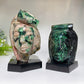 Natural Emerald Unique Face Carving Crystal Healing Bulk Wholesale