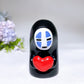 7cm Black Obsidian No-face Carving with Painting Crystal Healing Bulk Wholesale