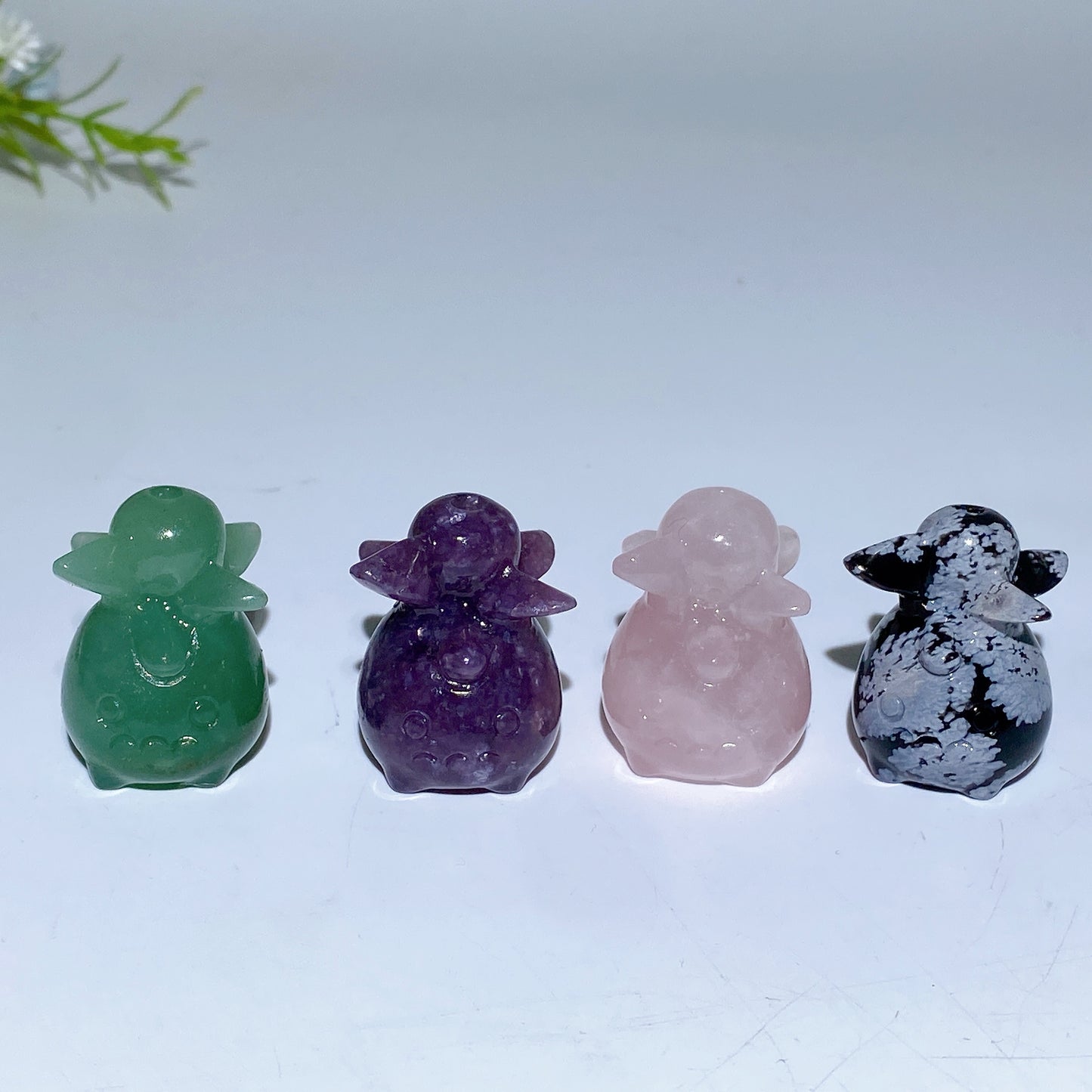 1.2" Chespin Pokemon Carving Crystal Healing Bulk Wholesale