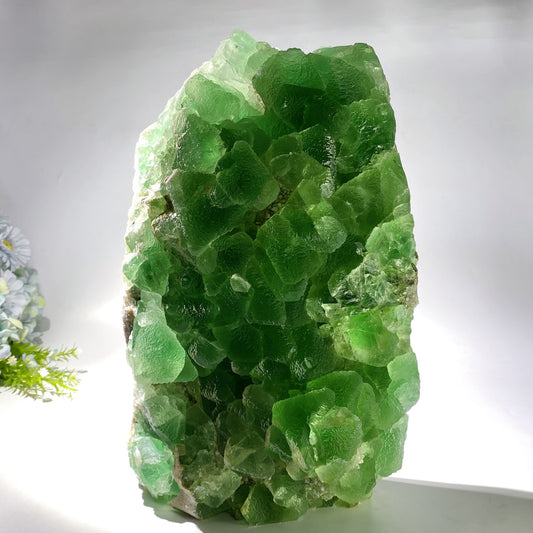 36cm Large Unique Rare Raw Fluorite Specimen from Jiangxi China Crystal Healing Bulk Wholesale