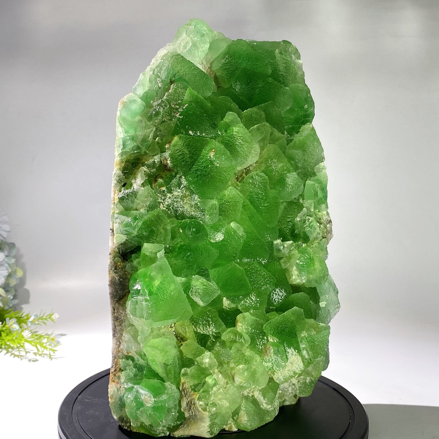 36cm Large Unique Rare Raw Fluorite Specimen from Jiangxi China Crystal Healing Bulk Wholesale