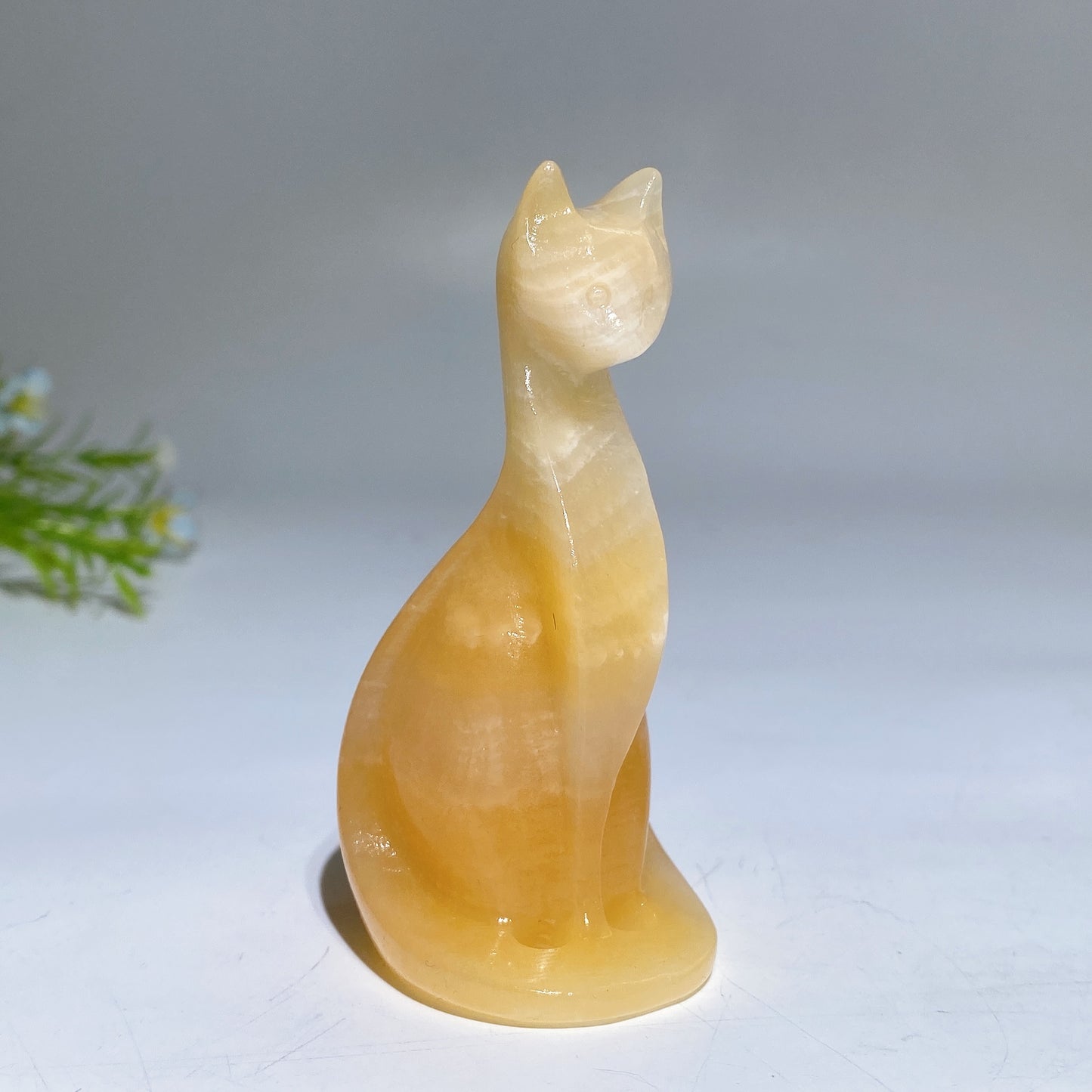 3.1" Crystal Cat Carving Crystal Healing Bulk Wholesale